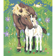 Súprava maxi Maľovanie podľa čísel Kone Janod Atelier