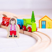 Drevená vláčikodráha osmička Bigjigs Rail