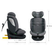 Autosedačka i-Grow 2 Plus (40 – 150 cm) Kinderkraft
