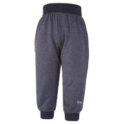 Tepláky šmyk Outlast® - tm.šedý melír