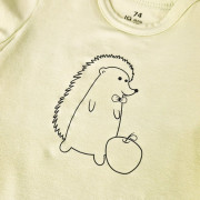 Body tenké s krátkym rukávom obrázok Outlast® UPF 50+ sv.matcha Little Angel