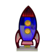 Led Neon Light lampička Raketa 2Kids Toys