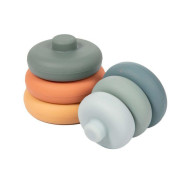 Silikónové stohovacie hryzátka B-Silicone Rounds