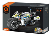 Stavebnica policajná motorka na spätné natiahnutie 193 dielikov iM.Master