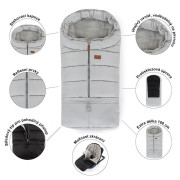 Fusak nastaviteľný 3v1 Jibot Horizontal Petite&Mars