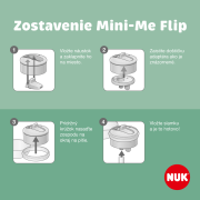 Fľaša Mini-Me Flip Frozen 450 ml 12 m+ Nuk