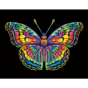 Diamantové maľovanie Neon Motýľ Diamond Dotz