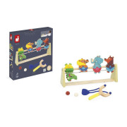 Drevená stolová hra pre deti Streľba prakom Applepop Janod