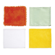 Drevené triedenie tvarov s látkami Pure Janod