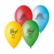 Balónik s potlačou dinosaury 10 ks
