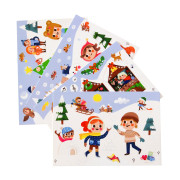Magnetická kniha Vianoce – Christmas Magnetic Book Edukid