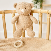 Hračka plyšová hudobná Teddy medvedík Nattou 24 cm, 0 m+