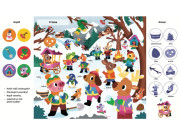 101 vecí na hľadanie a nalepovanie Zima