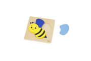 Drevené puzzle pre najmenších - včielka