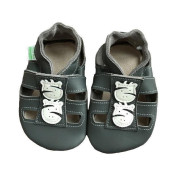 Kožené capáčky Barefoot Veľ. L (12-18 mes.) Hopi Hop