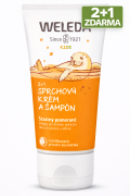 2v1 Sprchový krém a šampón Šťastný pomaranč 150 ml Weleda