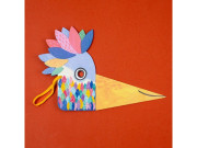 Maska so samolepkami Be wild! Bird Londji