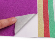 Samolepiace trblietavé fólie 10x15 cm