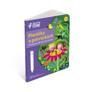 Kúzelné čítanie Kniha Pesničky o potvorkách Albi