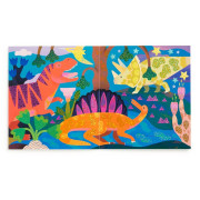 Súprava trblietavých samolepiek so scénou Svet dinosaurov Mudpuppy