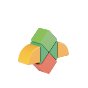 Geomag Magicube Shapes 6 dielikov