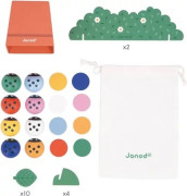 Didaktik Vzdelávacia hra stimulácia pamäte Pexeso Lienky Janod