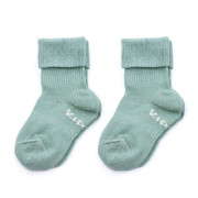 Detské ponožky Stay-on-Socks 2 páry Pale Green KipKep