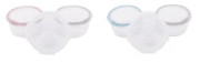 Sklenené misky s viečkami B-Glass Bowls 280 ml Bo Jungle
