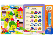 Kniha s interaktívnym perom Hľadaj vozidlá