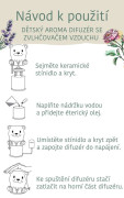 Detská aróma difuzér so zvlhčovačom vzduchu