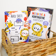 Míľnikové a kontrastné kartičky 2v1 Edukid