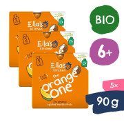 Ella's Kitchen BIO Orange one ovocné pyré s mangom (5x90 g)