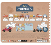 Kniha s vystrihovacími autami Jim Little Dutch