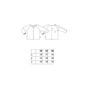 Kabátik podšitý Outlast® Staroružová kvietka / biela Little Angel