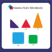 Magnetická stavebnica 100 dielov Magna Tiles