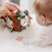 Senzorická textilná kocka Rabbit Karo BabyOno