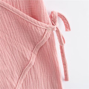 Dojčenský letný mušelínový overal New Baby pink