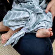 Mušelínová osuška Blenker s kapucňou 100x70 cm KipKep