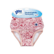 Tréninkové kalhotky XKKO Organic - Safari Mesa Rose Kikko