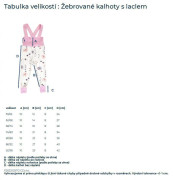 Rastúce rebrované nohavice s trakmi Color Sandy - piesková Esito