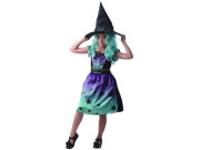 Kostým na karneval - čarodejnica 120 - 130 cm