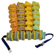 Penový plavecký pás 1 300 mm žltý celopruh Matuška Dena