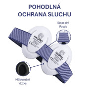 Hearing Protection Baby slúchadlá na uši 0 m+ Haspro