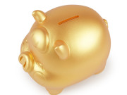 Zlaté prasiatko pre šťastie/pokladnička