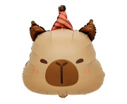 Kapybara hlava 48x38 cm - fóliový balónik