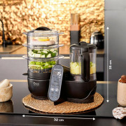 Multifunkčný prístroj Nutribaby+ XL Mineral Black Babymoov