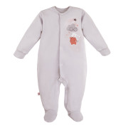 Dojčenský set do pôrodnice Mellow 4dielny šedý