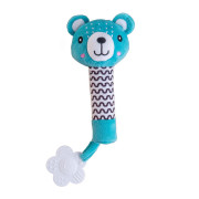 Pískatko / hryzátko plyš 25 cm 0 m+ Babyted