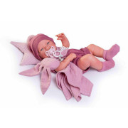 NACIDA 50269 Antonio Juan - Realistická bábika bábätko s celovinylovým telom 42 cm