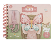 Kniha s vystrihovacími maskami Rosa Little Dutch